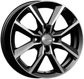 Литые диски Carwel Сегун 271 16x6.5" 4x100мм DIA 67.1мм ET 43мм AB