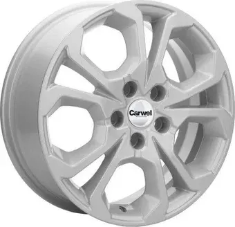 Литые диски Carwel Шира 1711 17x6.5" 5x114.3мм DIA 64.1мм ET 50мм SLT