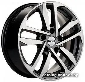 Литые диски Carwel Шунет 1612 16x6.5" 5x100мм DIA 57.1мм ET 39мм AGR