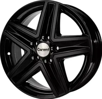Литые диски Carwel Витим 237 16x6.5" 5x130мм DIA 78.1мм ET 50мм BK