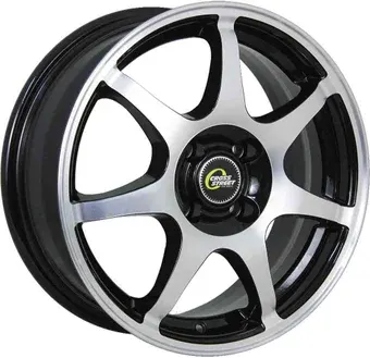 Литые диски Cross Street CR-15 15x6" 4x100мм DIA 54.1мм ET 48мм BKF