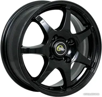 Литые диски Cross Street CR-15 15x6" 4x100мм DIA 67.1мм ET 40мм Black