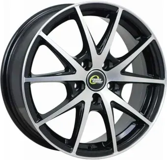 Литые диски Cross Street CR-17 16x6.5" 4x100мм DIA 60.1мм ET 50мм BKF