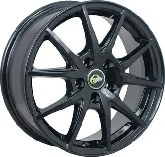 Литые диски Cross Street CR-17 16x6.5" 4x100мм DIA 60.1мм ET 50мм Black