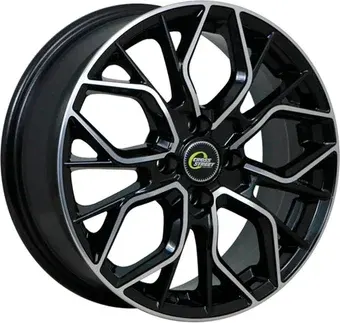 Литые диски Cross Street CR-19 17x7" 4x100мм DIA 60.1мм ET 35мм BKF