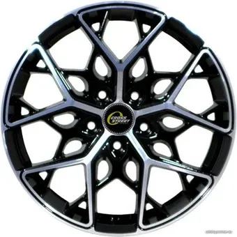 Литые диски Cross Street CR-20 16x6.5" 5x114.3мм DIA 66.1мм ET 50мм BKF