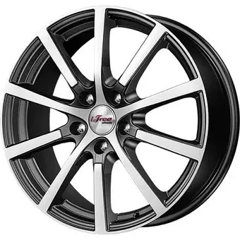 Литые диски iFree Big Byz (КС680) 17x7" 5x108мм DIA 67.1мм ET 45мм Блэк джек