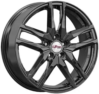 Литые диски iFree Бомбей (КС1075) 18x6.5" 5x114.3мм DIA 60.1мм ET 50мм BK