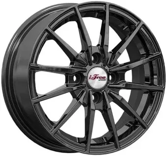 Литые диски iFree Финчер (KC1119) 14x5.5" 4x100мм DIA 67.1мм ET 42мм BK