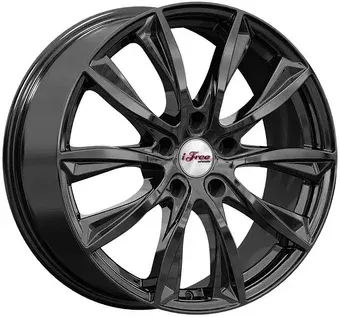 Литые диски iFree Кazaнтип 18x7.5" 5x108мм DIA 67.1мм ET 49мм BK
