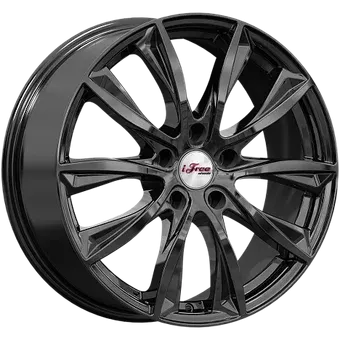 Литые диски iFree Каzантип (КС684М) 18x7.5" 5x105мм DIA 56.6мм ET 38мм BK