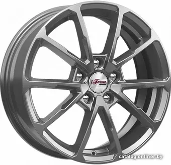 Литые диски iFree Skibidi (КС909) 17x6.5" 5x114.3мм DIA 66.1мм ET 50мм Хай вэй