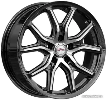 Литые диски iFree Страйк 17x6.5" 5x114.3мм DIA 67.1мм ET 35мм Блэк джек
