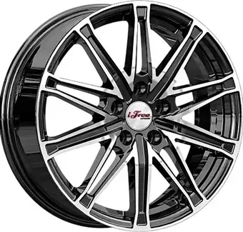 Литые диски iFree Виар (КС1065) 17x6.5" 5x108мм DIA 65.1мм ET 43мм Блэк джек