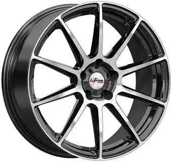 Литые диски iFree Винзор (KC1108) 18x7" 5x114.3мм DIA 60.1мм ET 35мм Блэк джек