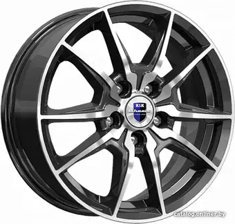 Литые диски K&K Адамар 16x6.5" 5x114.3мм DIA 66.1мм ET 45мм Алмаз черный