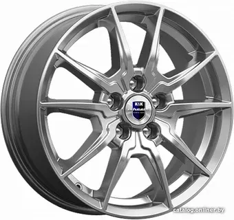 Литые диски K&K Адамар 16x6.5" 5x114.3мм DIA 67.1мм ET 38мм Дарк платинум