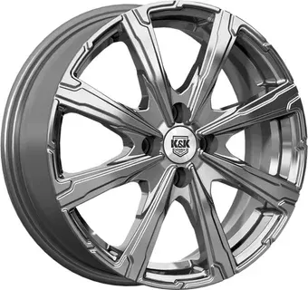 Литые диски K&K Арагац 16x6" 4x114.3мм DIA 66.1мм ET 40мм Дарк платинум