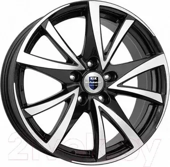 Литые диски K&K Арнар 17x7" 5x105мм DIA 56.6мм ET 35мм Алмаз черный