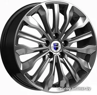 Литые диски K&K Атакама 17x6.5" 5x114.3мм DIA 60.1мм ET 50мм Дарк платинум