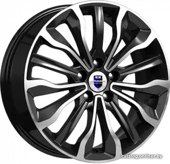 Литые диски K&K Атакама 17x6.5" 5x114.3мм DIA 66.1мм ET 40мм Алмаз черный
