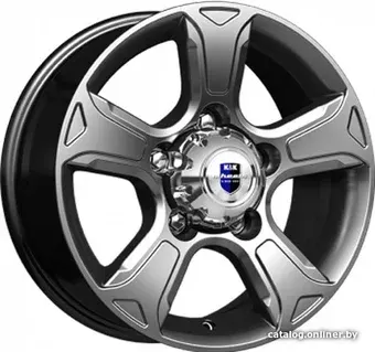 Литые диски K&K Атлант 16x7" 5x139.7мм DIA 108.5мм ET 35мм Дарк платинум
