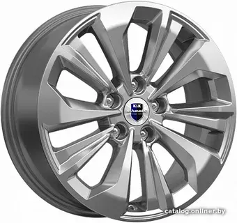 Литые диски K&K Авиор 17x7" 5x110мм DIA 67.1мм ET 35мм Дарк платинум
