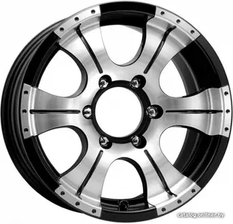 Литые диски K&K Байконур 15x7" 6x139.7мм DIA 108.5мм ET 20мм Алмаз черный
