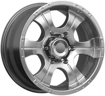 Литые диски K&K Байконур 15x7" 6x139.7мм DIA 110.1мм ET 20мм Дарк платинум