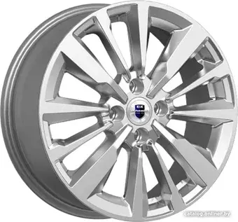 Литые диски K&K Эрман 16x6.5" 4x100мм DIA 60.1мм ET 37мм Дарк платинум