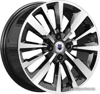 Литые диски K&K Эрман 16x6.5" 4x100мм DIA 60.1мм ET 41мм Алмаз черный