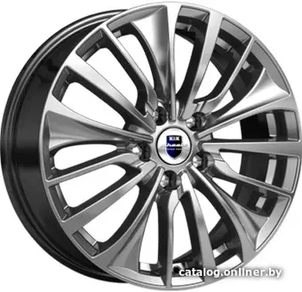 Литые диски K&K Flanker 17x6.5" 5x114.3мм DIA 54.1мм ET 50мм Дарк платинум