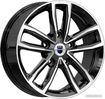 Литые диски K&K Каланг 17x6.5" 5x114.3мм DIA 67.1мм ET 45мм алмаз черный