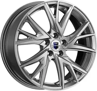 Литые диски K&K Кайлас 18x6.5" 5x108мм DIA 65.1мм ET 43мм дарк платинум