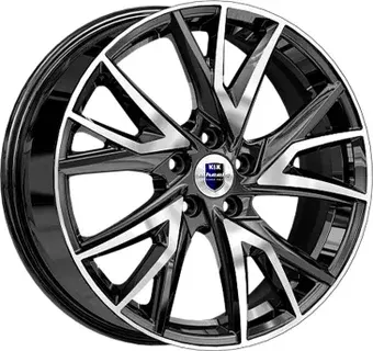 Литые диски K&K Кайлас (КС1054) 18x6.5" 5x114.3мм DIA 67.1мм ET 50мм Алмаз черный