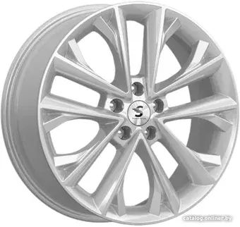 Литые диски K&K КР012 18x7" 5x112мм DIA 57.1мм ET 45мм Elite Silver