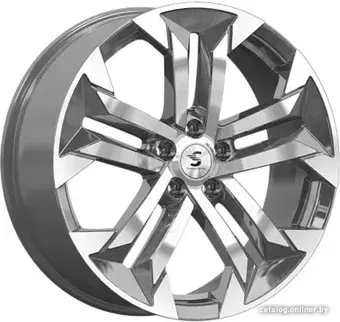 Литые диски K&K КР015 19x7.5" 5x108мм DIA 60.1мм ET 47мм Diamond Gloss Graphite