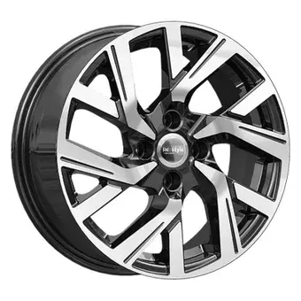 Литые диски K&K КС1030 15x6" 4x100мм DIA 60.1мм ET 40мм Алмаз черный