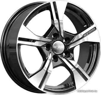 Литые диски K&K КС1053 16x6.5" 5x114.3мм DIA 60.1мм ET 35мм Алмаз черный