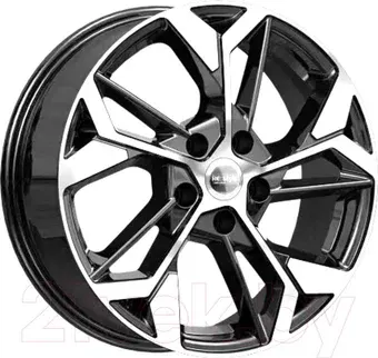 Литые диски K&K КС1062 17x6.5" 5x114.3мм DIA 54.1мм ЕТ 50мм Алмаз черный