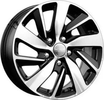 Литые диски K&K КС741 16x6.5" 5x114.3мм DIA 67.1мм ET 50мм Алмаз черный