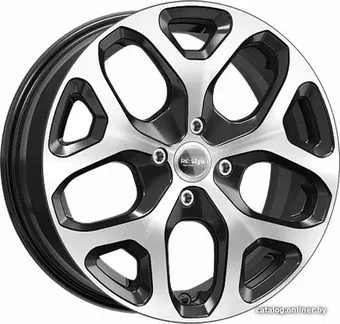 Литые диски K&K КС869 16x6.5" 5x112мм DIA 57.1мм ET 46мм Алмаз черный