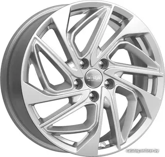 Литые диски K&K КС883 18x7" 5x114.3мм DIA 66.1мм ET 40мм Сильвер