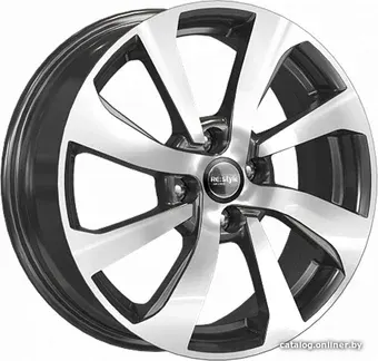 Литые диски K&K КС893 16x6" 4x100мм DIA 60.1мм ET 37мм Алмаз черный