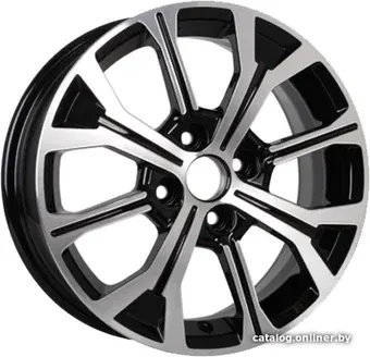 Литые диски K&K КС945 15x6" 4x100мм DIA 60.1мм ET 50мм Алмаз черный