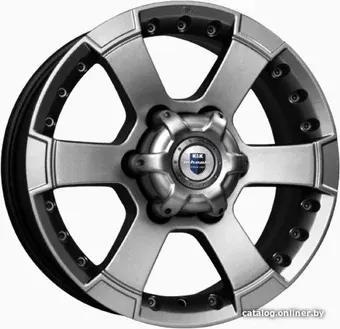 Литые диски K&K М56 16x7" 6x139.7мм DIA 106.1мм ET 30мм Дарк платинум