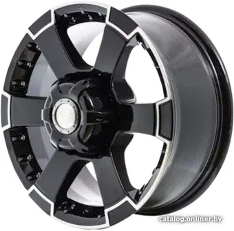 Литые диски K&K М56 16x7" 6x139.7мм DIA 107.1мм ET 22мм Алмаз черный