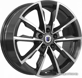 Литые диски K&K Меренге 17x7.5" 5x114.3мм DIA 67.1мм ET 45мм Алмаз черный