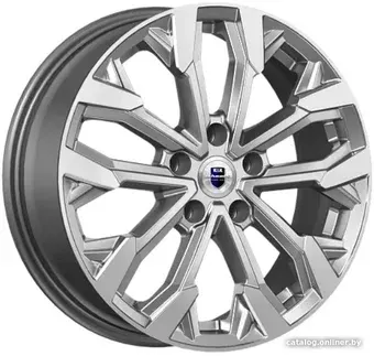 Литые диски K&K Морейн 17x6.5" 5x108мм DIA 65.1мм ET 43мм Дарк платинум