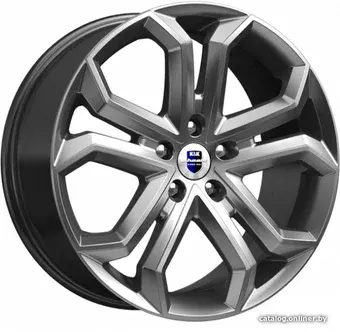 Литые диски K&K Пандора 19x8.5" 5x120мм DIA 64.1мм ET 45мм дарк платинум